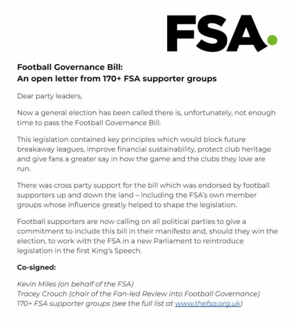 fsa independent regulator